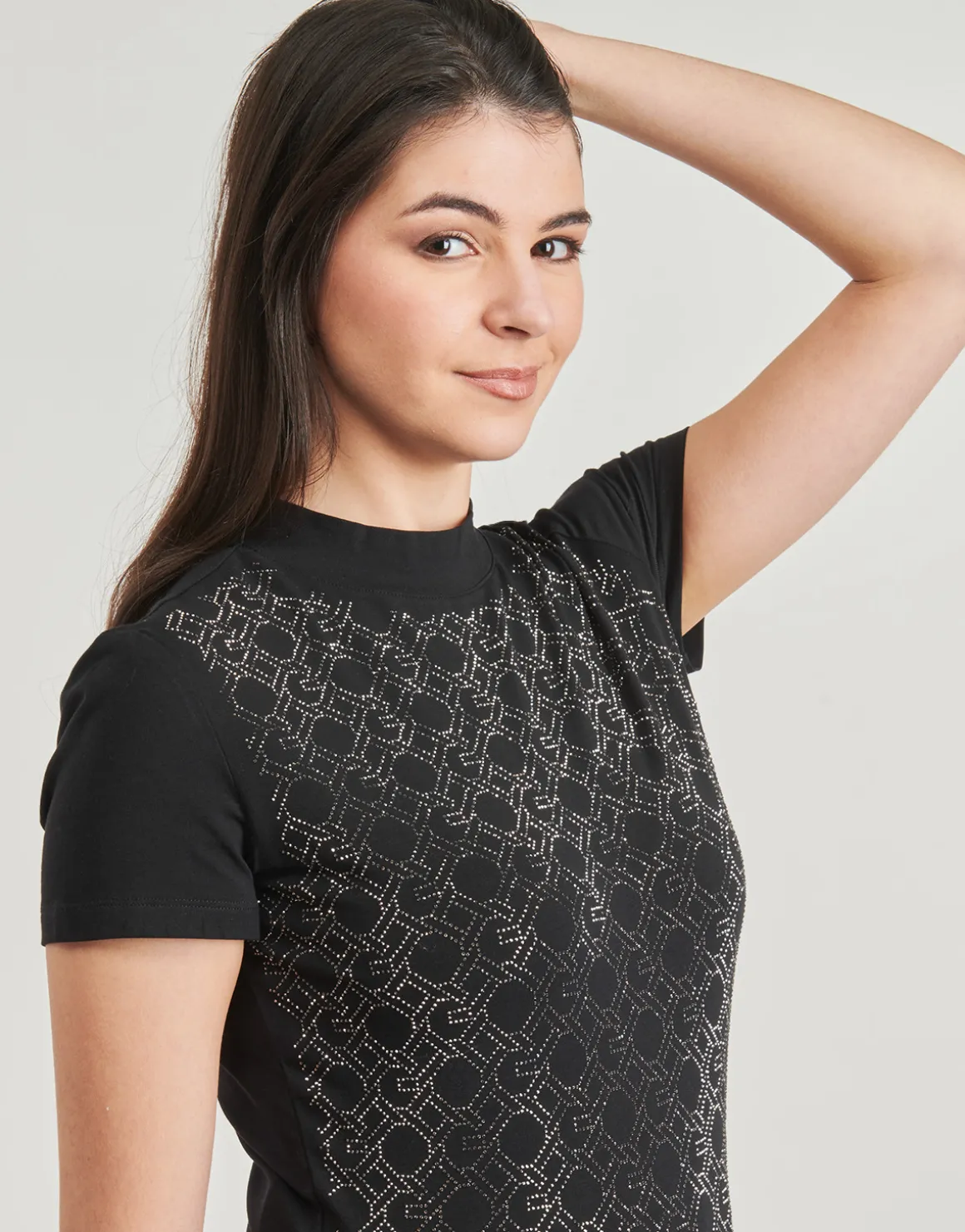 Guess - MOCK NECJK ALL OVER LOGO