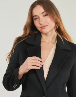 Guess - NANCY FIT COAT FAUX FUR COLLAR