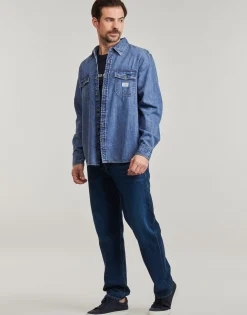 Guess - REGULAR LS DENIM SHIRT