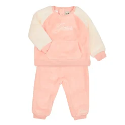 Guess - SET FAUX FUR ACTIVE TOP+PANTS