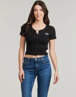Guess - SL CN SNAP EMBRO SLIM TOP
