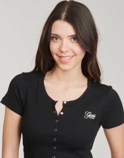 Guess - SL CN SNAP EMBRO SLIM TOP