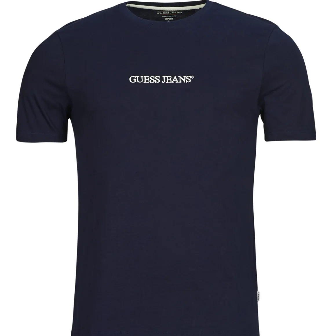 Guess - SS CN SLIM LOGO EMBRO TEE