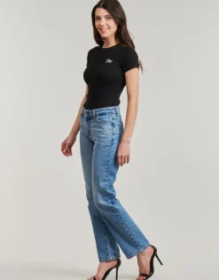 Guess - SS CN SNAP EMBRO SLIM TOP