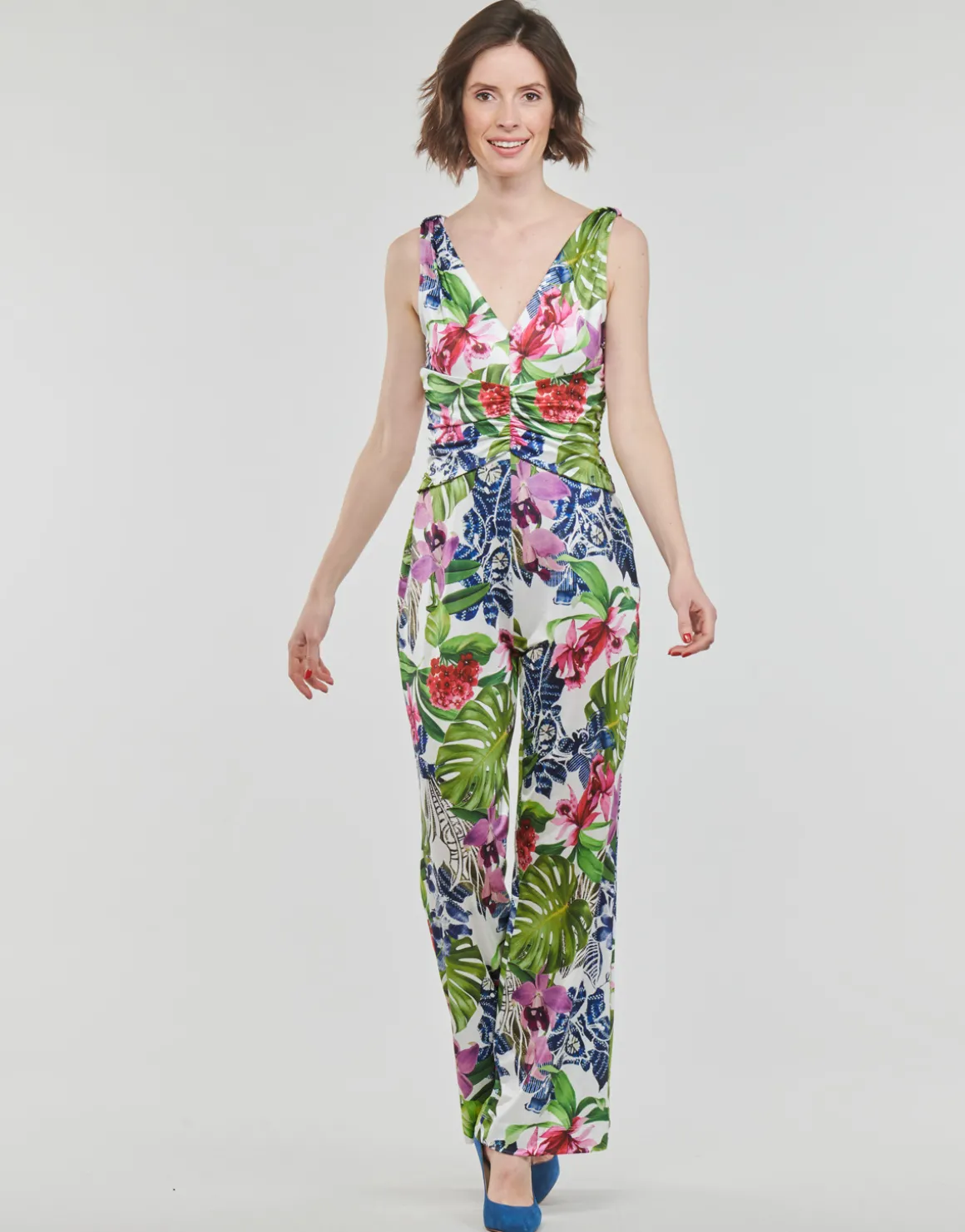 Guess - SS COWL POPLIA OVERALL