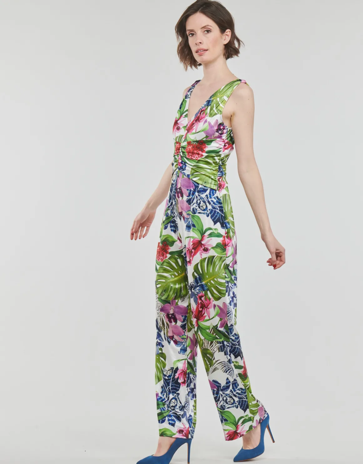 Guess - SS COWL POPLIA OVERALL