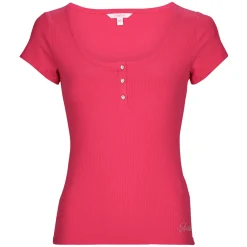 Guess - SS KARLEE JEWEL BTN HENLEY
