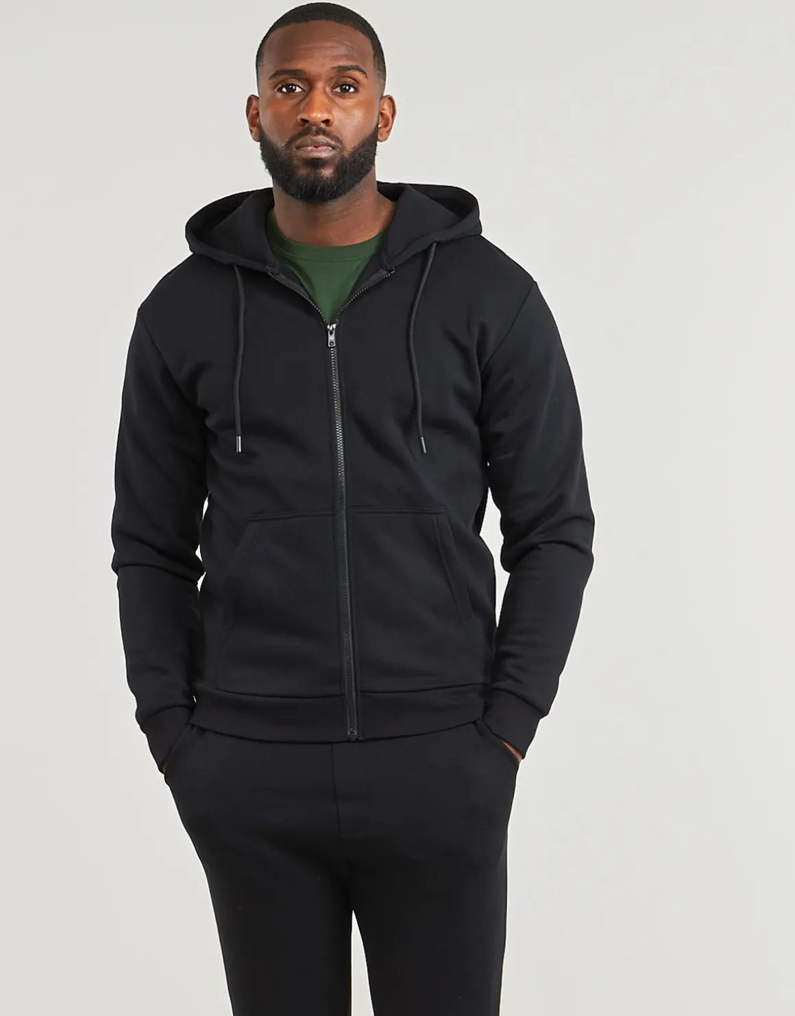 Jack & Jones - JJEBRADLEY SWEAT ZIP HOOD