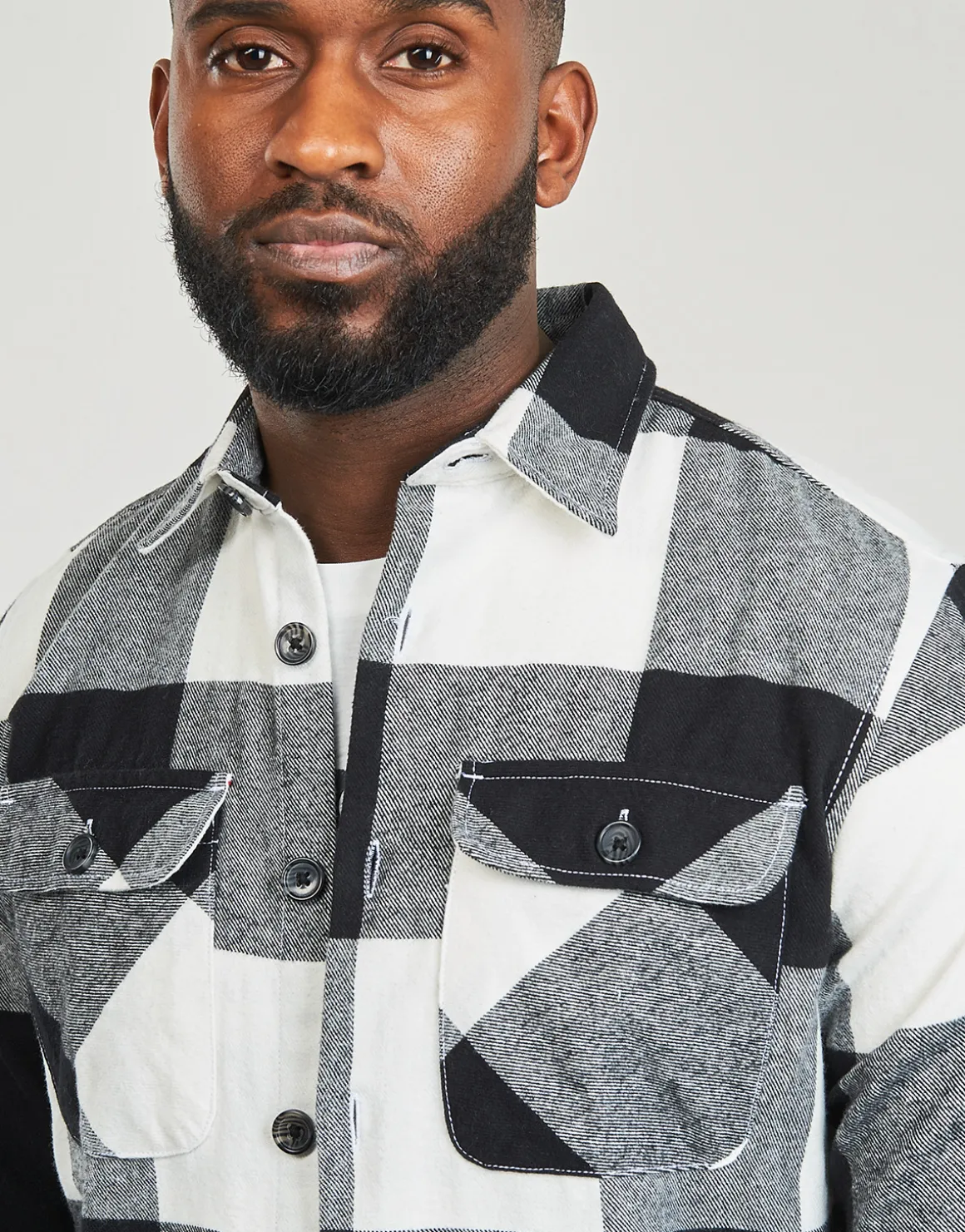 Jack & Jones - JJEDARREN BUFFALO OVERSHIRT LS