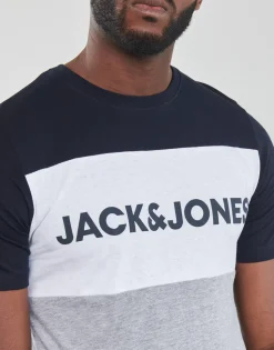 Jack & Jones - JJELOGO BLOCKING TEE