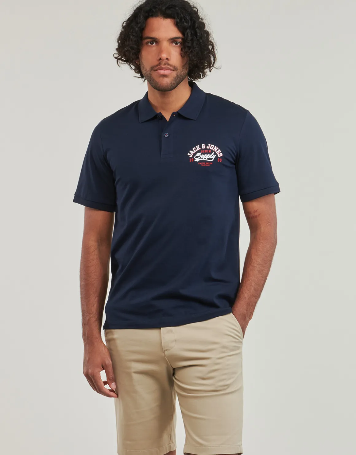 Jack & Jones - JJELOGO POLO SS 2 COL SS24 SN