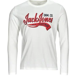 Jack & Jones - JJELOGO TEE LS O-NECK 2 COL AW23 SN