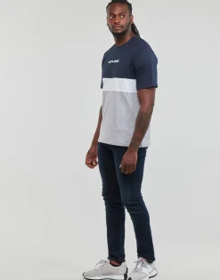 Jack & Jones - JJEREID BLOCKING TEE SS