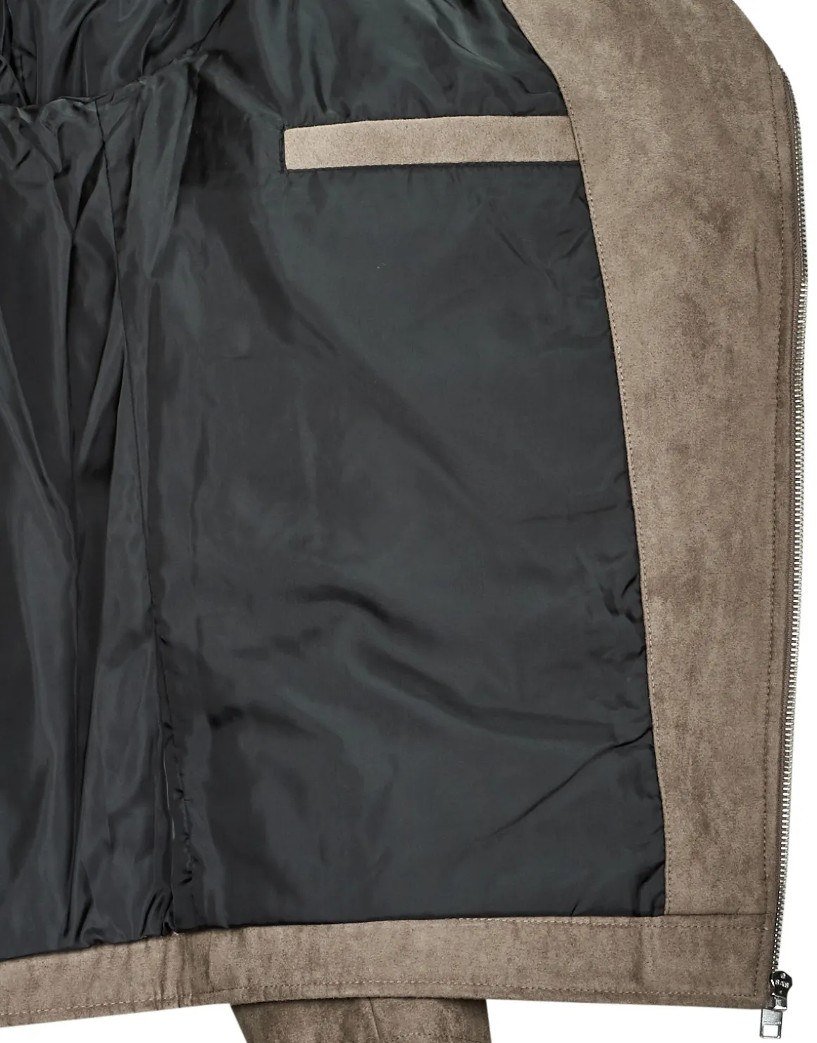 Jack & Jones - JJROCKY FAUX SUEDE BIKER JACKET