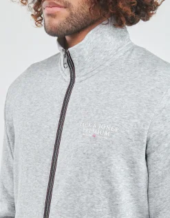 Jack & Jones - JPRBLUARCHIE SWEAT ZIP HIGH NECK