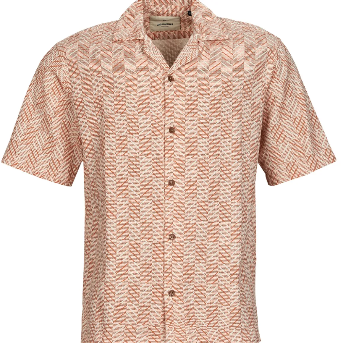 Jack & Jones - JPRBLUVINCENT PRINT RESORT S/S SHIRT SN
