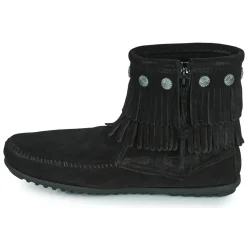 Minnetonka - DOUBLE FRINGE SIDE ZIP BOOT