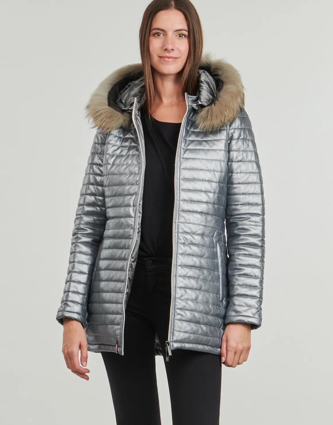 Oakwood - BRIDGET METAL (raccoon fur)