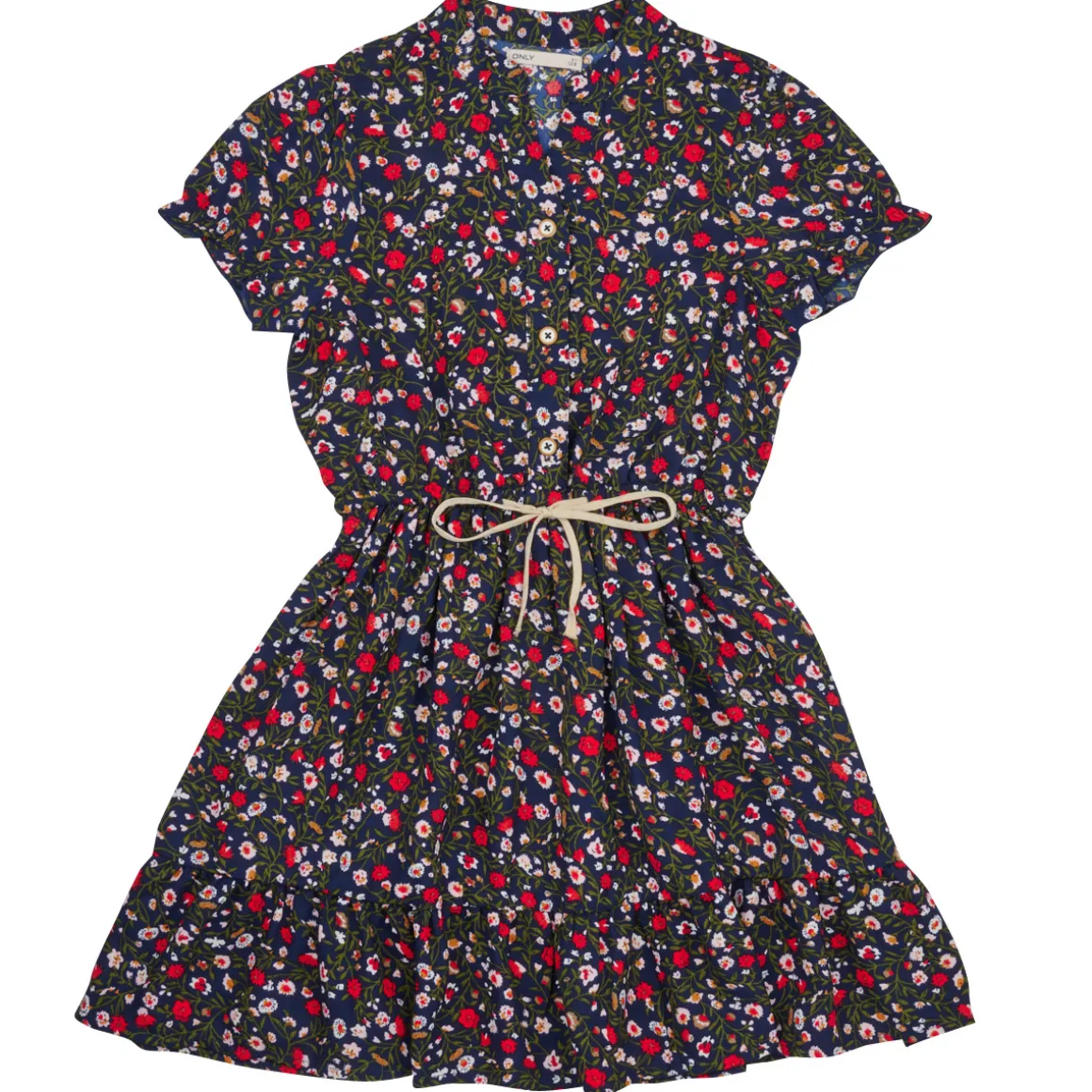 Only - KOGLUNA MONIQUE STRING TIE S/S DRESS PTM