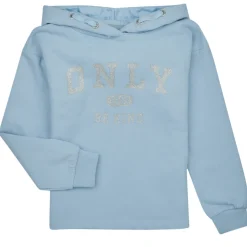 Only - KOGWENDY L/S LOGO HOOD CP SWT