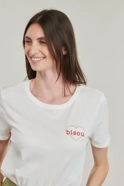 Only - ONLBEATE LIFE S/S HEART TOP CS JRS