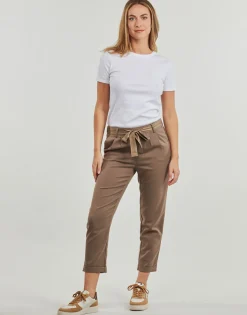 Only - ONLRITA LOOSE CHECK LYREX BELT PANT TLR