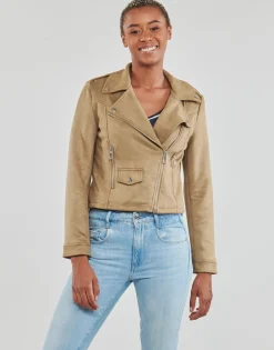 Only - ONLSCOOTIE FAUX SUEDE BIKER JACKET OTW
