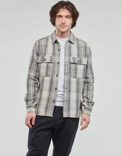 Only & Sons  - ONSSCOTT LS CHECK FLANNEL OVERSHIRT 4162