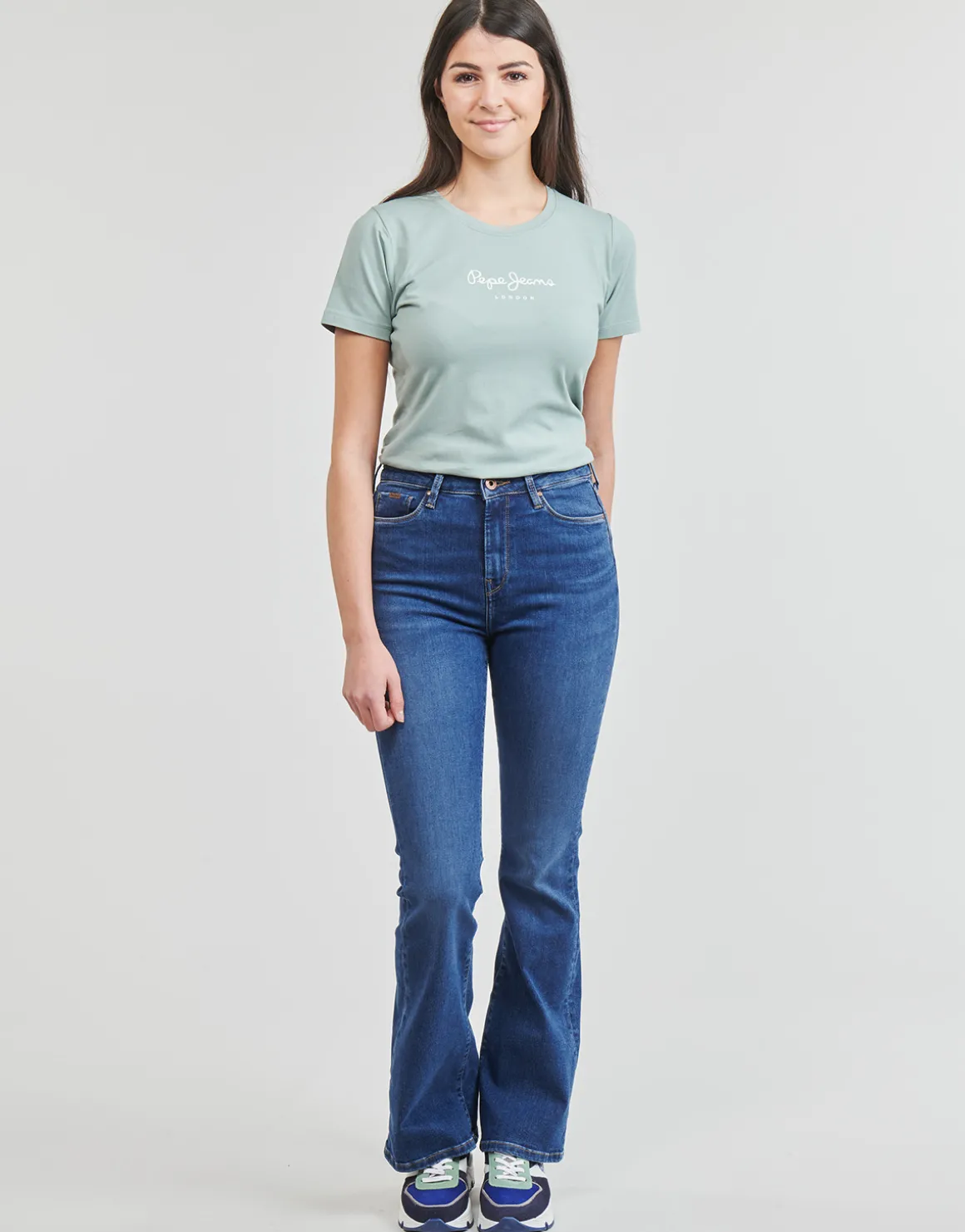 Pepe jeans - SKINNY FIT FLARE UHW