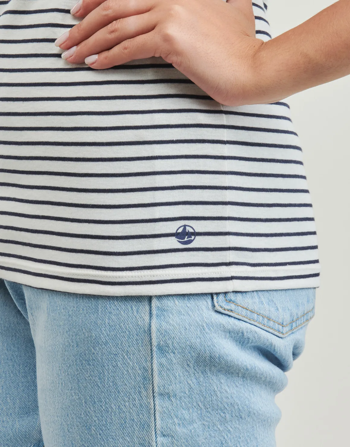 Petit Bateau - MC COL ROND