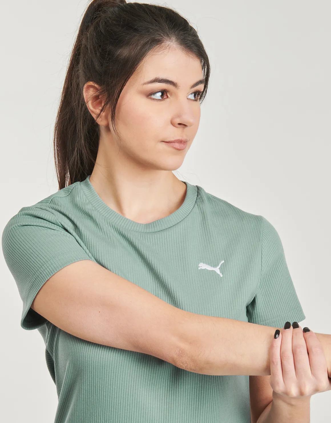 Puma - ESS ELEVATED RIB TEE