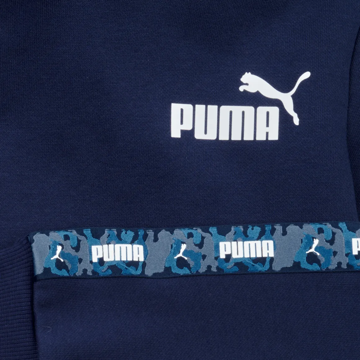 Puma - ESS TAPE CAMO HOODIE FL B