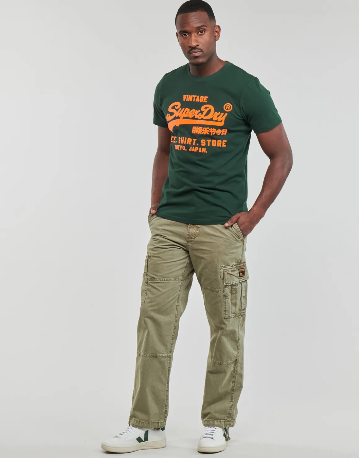 Superdry - BAGGY CARGO PANTS