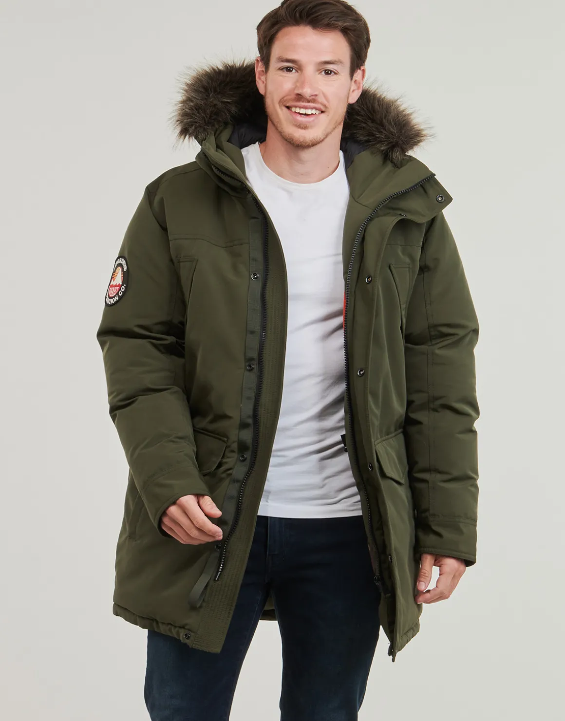 Superdry - EVEREST FAUX FUR HOODED PARKA