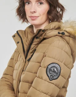 Superdry - FUJI HOODED MID LENGTH PUFFER