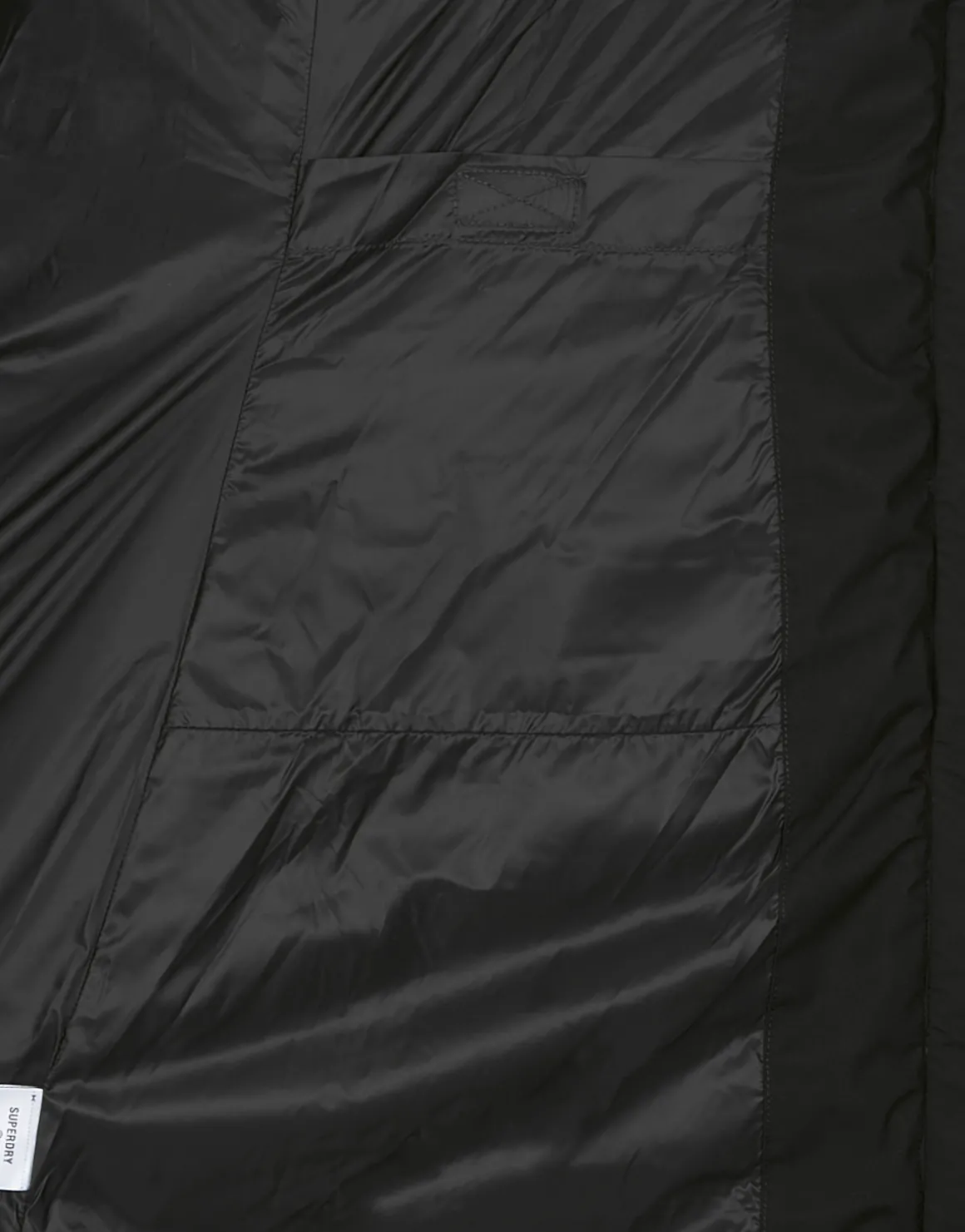 Superdry - FUJI HOODED MID FAUSSE FOURRURE