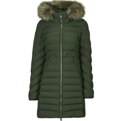 Superdry - FUJI HOODED MID FAUSSE FOURRURE