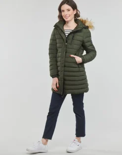 Superdry - FUJI HOODED MID LENGTH PUFFER