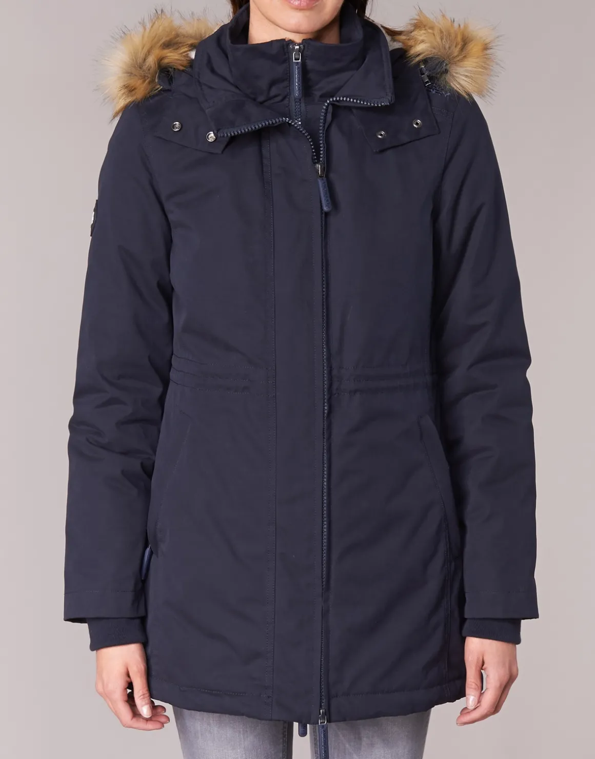 Superdry - HOODED MICROFIBRE