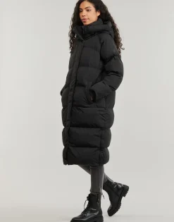 Superdry - LONGLINE HOODED PUFFER COAT