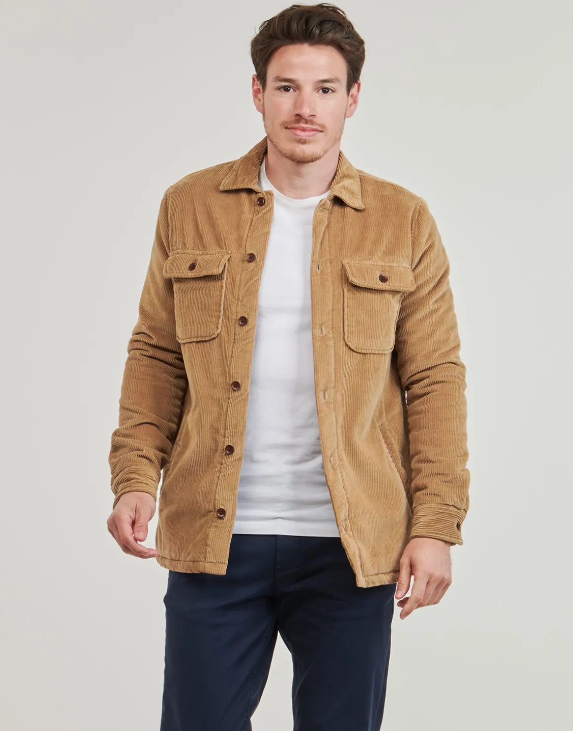 Superdry - SURPLUS CORD QUILT OVERSHIRT