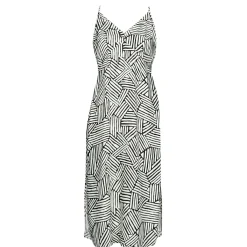 Superdry - VINTAGE MIDI HALTER SLIP DRESS