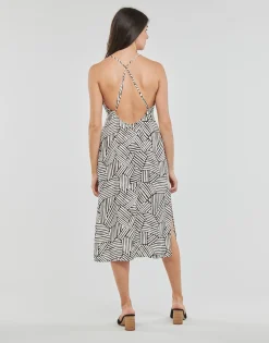 Superdry - VINTAGE MIDI HALTER SLIP DRESS