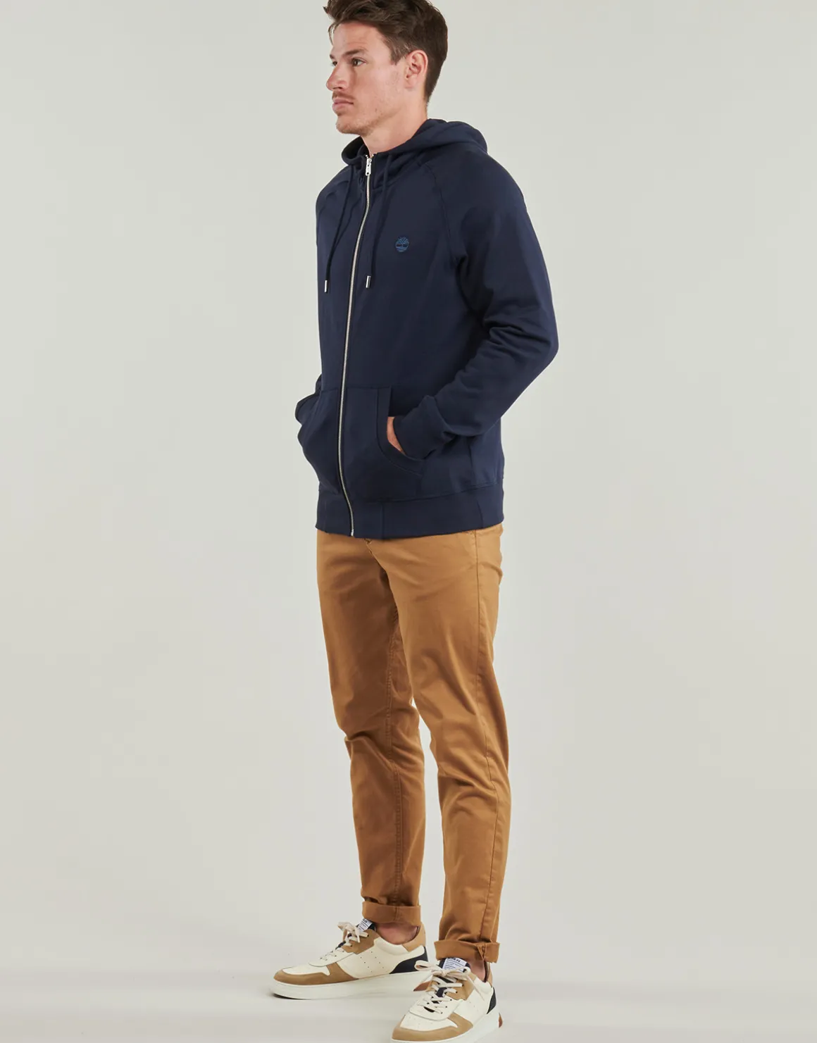 Timberland - Brushed Back Full Zip Hoodie