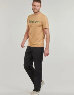 Timberland - Camo Linear Logo Short Sleeve Tee