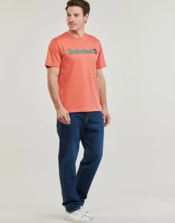 Timberland - Linear Logo Short Sleeve Tee