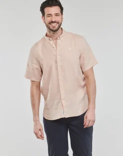 Timberland - SS MILL RIVER LINEN SHIRT SLIM