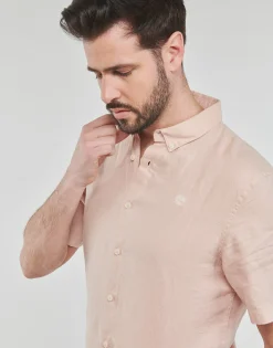 Timberland - SS MILL RIVER LINEN SHIRT SLIM