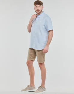 Timberland - SS MILL RIVER LINEN SHIRT SLIM