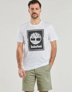 Timberland - STACK LOGO SHORT SLEEVE TEE